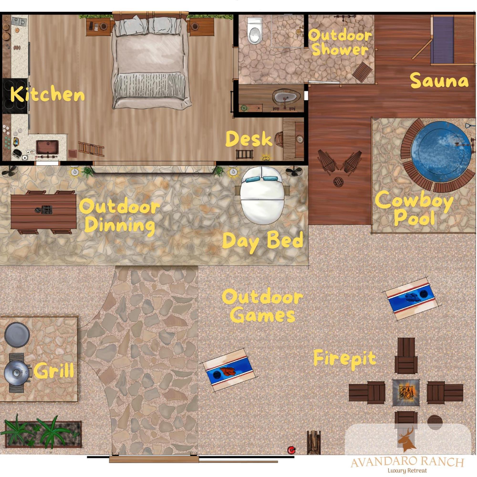 Romantic Luxury Retreat Hot Cold Pool & Sauna *